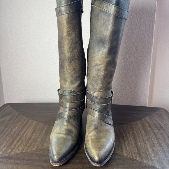 Freebird Flynn Grey Brown Boot Size 9 - Picture 1 of 7